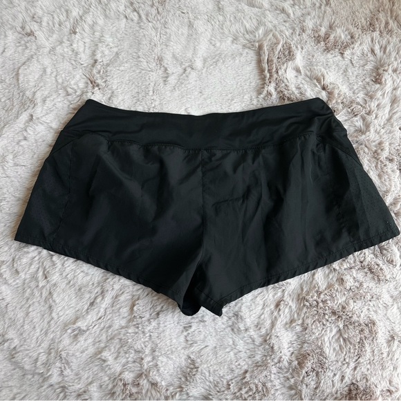 Nike Black Dri Fit Shorts with Mesh Details/ Reflective Logo & Adjustable Waist - Picture 7 of 7